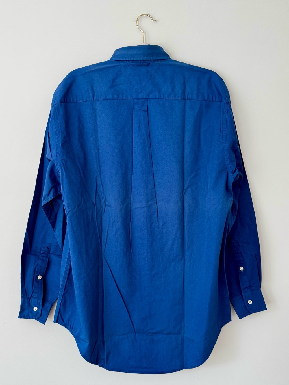 NWT Vintage Tommy Hilfiger 100% Cotton Button Down Pocket Shirt, Blue – Small - Picture 6 of 7